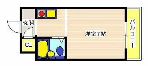 リッチライフ伊川谷Ⅰ【1階】の間取り