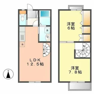 ファミーユ21【B103号室】の間取り