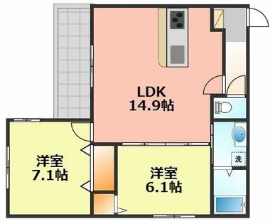 STクラシカル【3階】の間取り