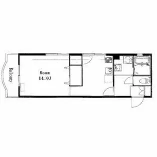 アムールI【4階】の間取り