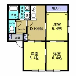 メゾン・ド・メヒタⅡ【211号室】の間取り