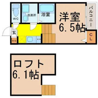 GRANDE本陣【2階】の間取り