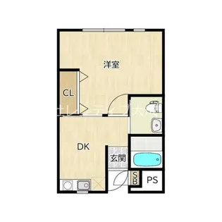 大阪府大阪市旭区赤川2丁目【アパート】の間取り