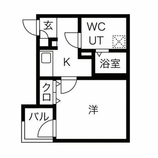 メイクスR高畑【3階】の間取り