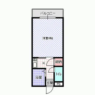 ロータリーマンション萱島西【111号室】の間取り