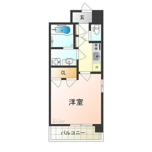 サン・セレーノ堺東【5階】の間取り