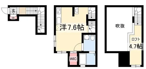 SOLID本山【204号室】の間取り