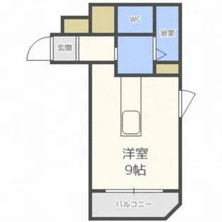 αNEXT澄川【1階】の間取り