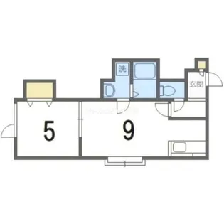 北海道札幌市手稲区西宮の沢二条3丁目【アパート】の間取り