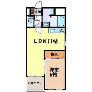 アーク上前津ビル【6階】の間取り