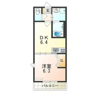 PRANDREⅠⅡ【2階】の間取り