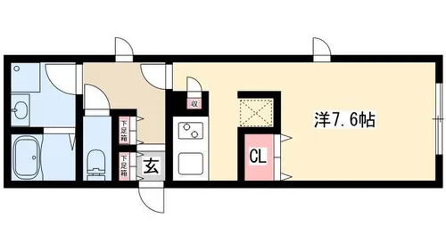 Lapule【0301号室】の間取り