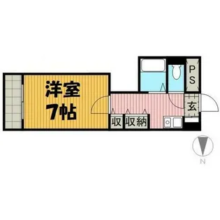 コスモピア金山【4階】の間取り