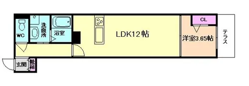 シャーメゾンA-Z【2階】の間取り
