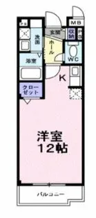 フランメゾン【3階】の間取り