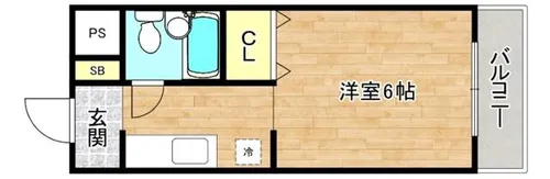 ハイム・モーレア【4階】の間取り