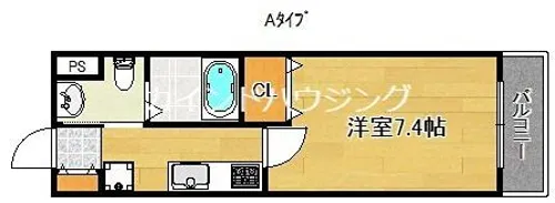 FDS Felice KOHAMA【7階】の間取り