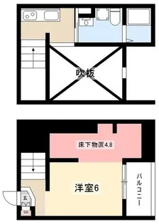 Breeze Residence Moriya【1階】の間取り