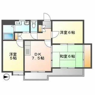 ヴィラ白壁【2階】の間取り