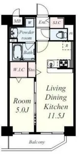 affino(アフィーノ)【1階】の間取り