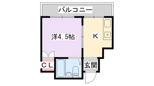 第3シャトーモリオカ【301号室】の間取り