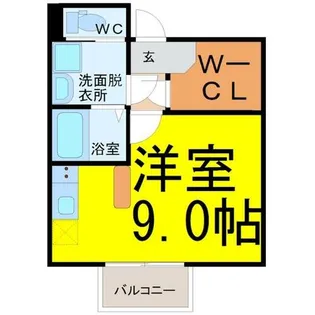 ilusion中村公園【3階】の間取り