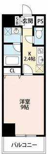 カーサビアンカ東岡崎【10階】の間取り