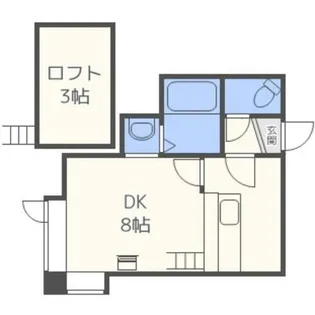 リバーサイド澄川【3階】の間取り