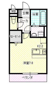 リヴェール香里園【3階】の間取り