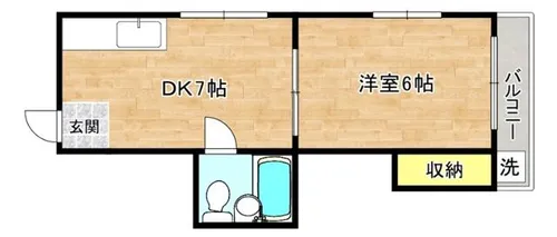 ビクトワール【3階】の間取り