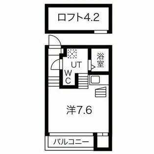 REGALO【202号室】の間取り