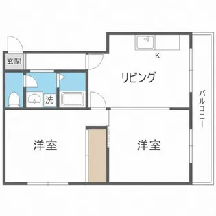 向ヶ丘宮北ビル【1階】の間取り