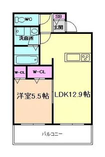 Maison Charme【1階】の間取り