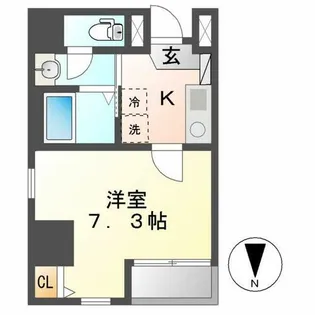 アルテミス平和【1002号室】の間取り
