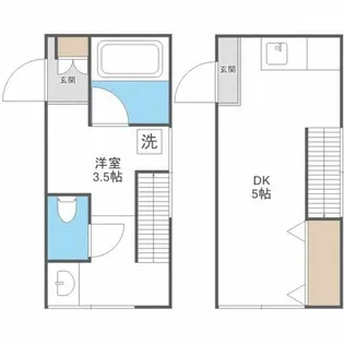 メゾンド真駒内【2階】の間取り