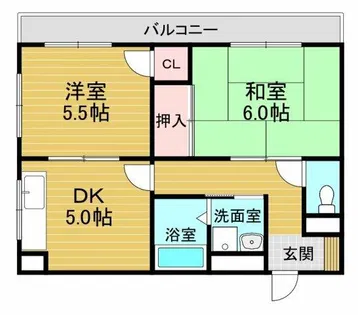 エムズ【2階】の間取り