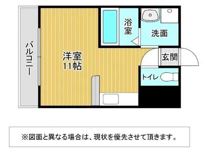 福岡県北九州市小倉北区砂津2丁目【マンション】の間取り