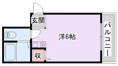 メビウス香里レジデンス【301号室】の間取り