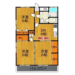 ライフガーデン【2階】の間取り