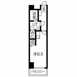 テイビービル【202号室】の間取り