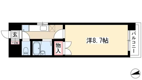 コトーヒロ【3階】の間取り