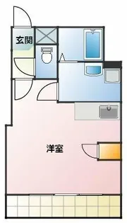 やまやの森【401号室】の間取り