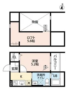 ブランフィーユ【2階】の間取り