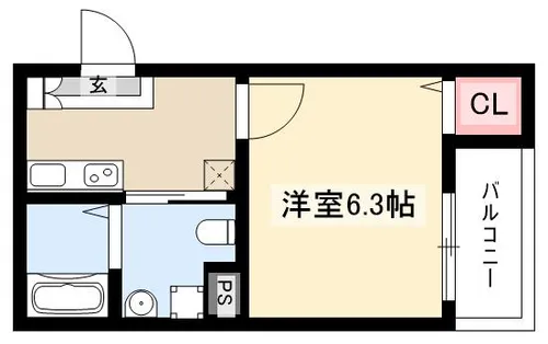 Comfort Plus【2階】の間取り