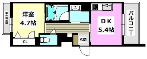 shamaison STRASSE【302号室】の間取り