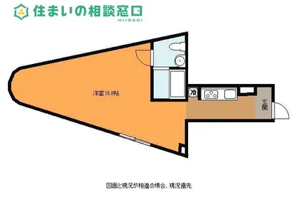 愛知県岡崎市柱町字東荒子【マンション】の間取り