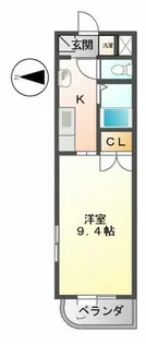 HF久屋大通レジデンス(エイチエフ)【6階】の間取り