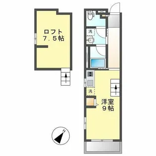 SuccessⅡ【3階】の間取り