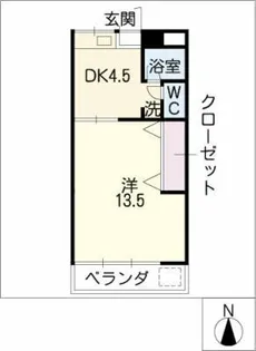 マンションときわ【2階】の間取り