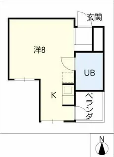 グリーンハイツ千代田【2階】の間取り